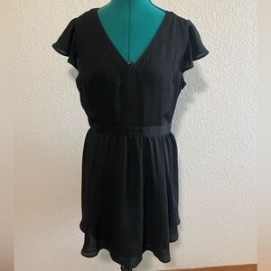 Madison Jules Black A-Line Dress